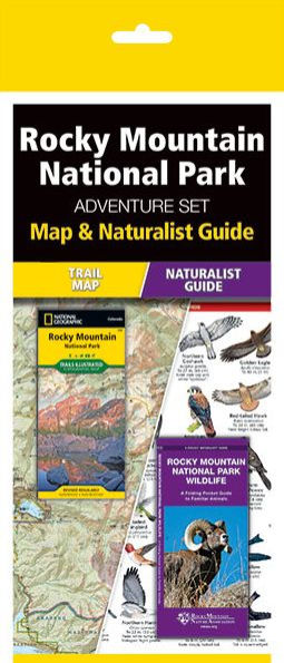 Rocky Mountain National Park Adventure Set: Trail Map & Wildlife Guide