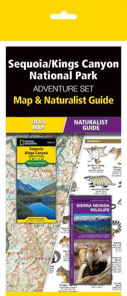 Sequoia/Kings Canyon National Park Adventure Set: Trail Map & Wildlife Guide