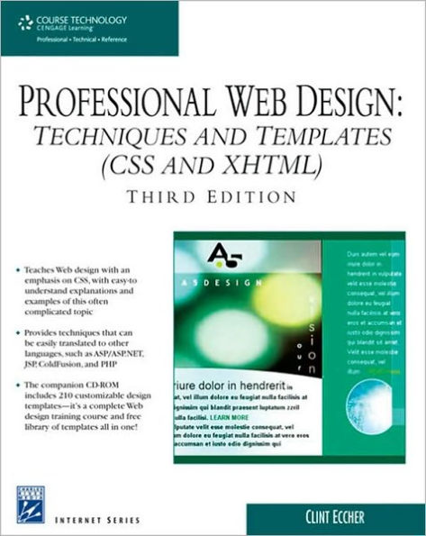 Professional Web Design: Techniques and Templates (CSS & XHTML)