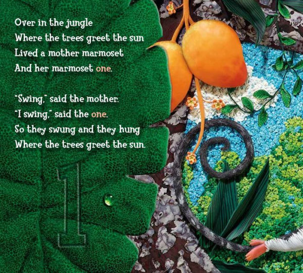 Over in the Jungle A Rainforest Rhyme by Marianne Berkes, Canyon, Paperback Barnes