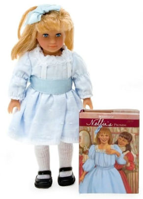 American girl book set with mini doll