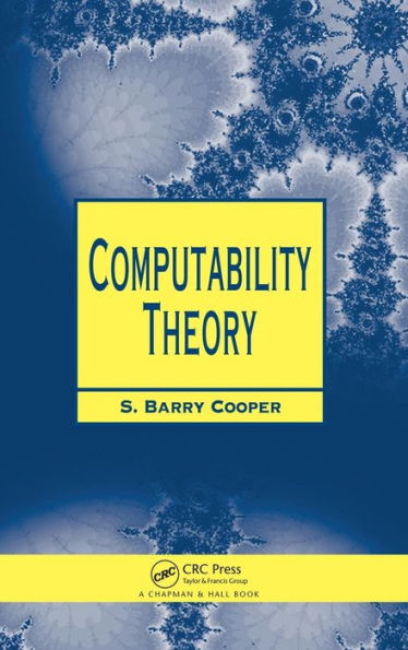 Computability Theory / Edition 1