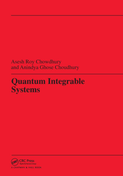 Quantum Integrable Systems