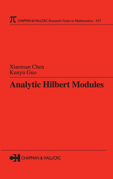 Analytic Hilbert Modules / Edition 1