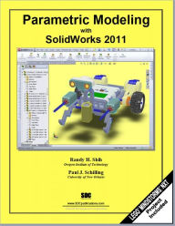 Title: Parametric Modeling with SolidWorks 2011, Author: Randy Shih