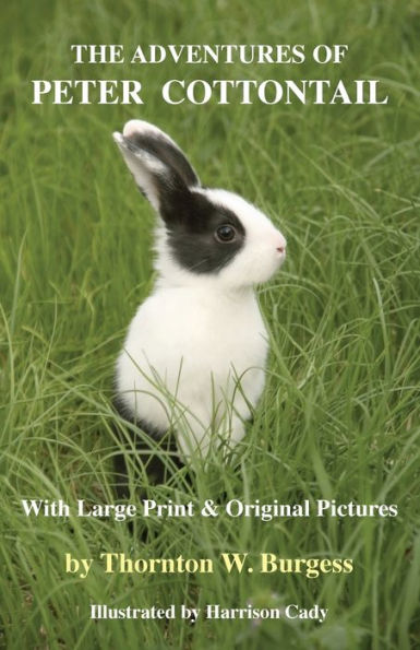 The Adventures of Peter Cottontail: With Large Print and Original Pictures