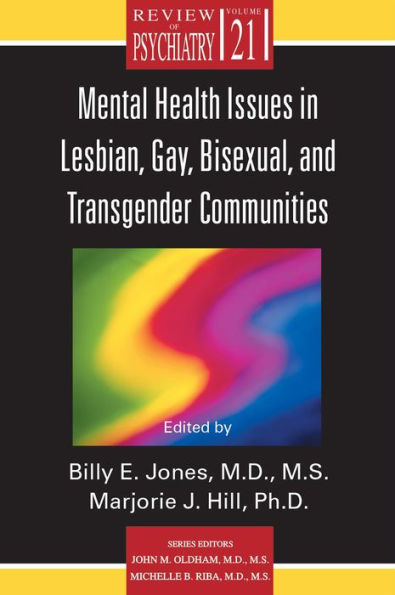 Mental Health Issues in Lesbian, Gay, Bisexual, and Transgender Communities