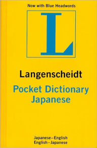 Title: Langenscheidt Pocket Dictionary Japanese/English / Edition 2, Author: Langenscheidt Editorial Staff