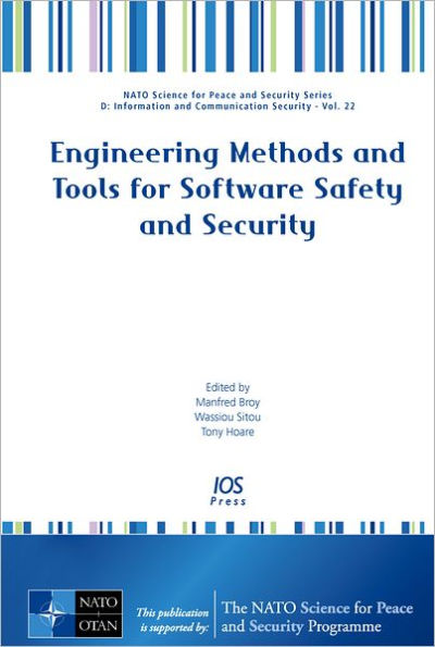 Engineering Methods and Tools for Software Safety and Security