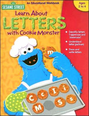 Sesame Street Cookie Monster, Letters by Learning Horizons Staff ...