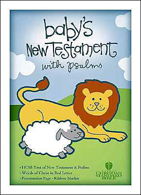 HCSB Baby's New Testament with Psalms, Light Blue Imitation Leather