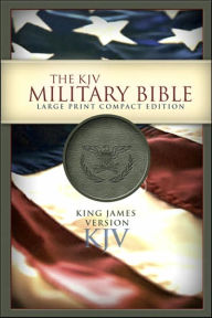 Title: KJV Large Print Compact Military Bible, Author: Holman Bible Publishers