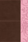 The Study Bible for Women, Brown/Pink LeatherTouch