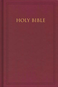 Title: KJV Pew Bible, Maroon Hardcover, Author: Holman Bible Publishers