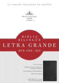 Title: RVR 1960/KJV Biblia bilingüe letra grande, negro tapa dura, Author: B&H Español Editorial Staff