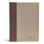 CSB Spurgeon Study Bible, Brown/Tan Cloth Over Board