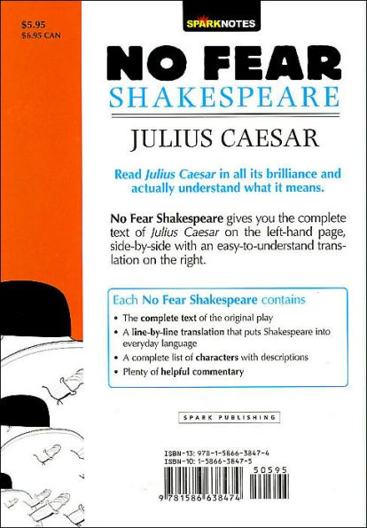 sparknotes julius caesar book