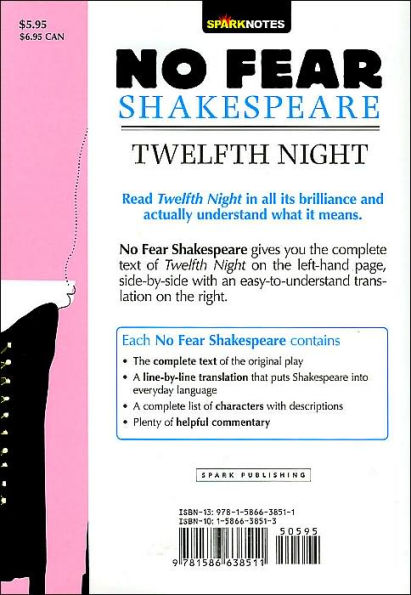 Twelfth Night (No Fear Shakespeare)