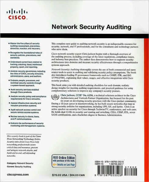 Network Security Auditing / Edition 1