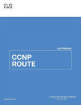 Alternative view 1 of CCNP ROUTE Lab Manual