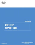 Alternative view 1 of CCNP SWITCH Lab Manual