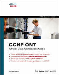 Title: CCNP ONT Official Exam Certification Guide, Author: Amir Ranjbar