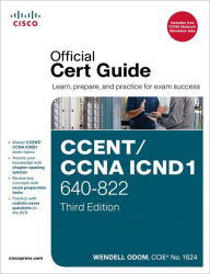 Title: CCENT/CCNA ICND1 640-822 Official Cert Guide, Author: Wendell Odom