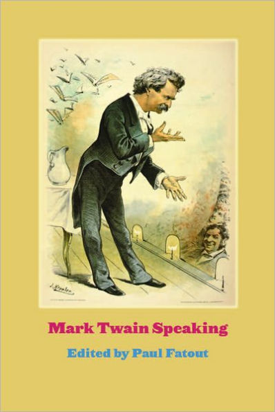 Mark Twain Speaking