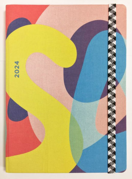 2024 Weekly Desk Papier Tigre Multicolor 13-Month Planner by Quo Vadis  Editions by Papier Tigre