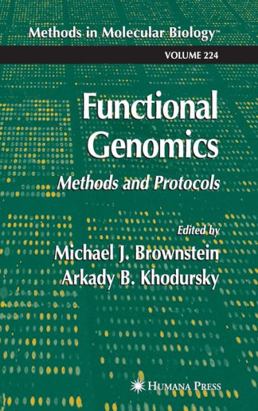 Functional Genomics / Edition 1
