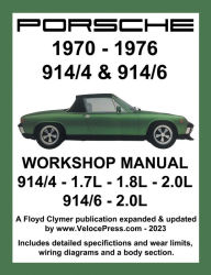 Title: PORSCHE 914/4 & 914/6 1970-1976 WORKSHOP MANUAL, Author: Floyd Clymer