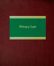 Title: Privacy Law, Author: Blaze D. Waleski