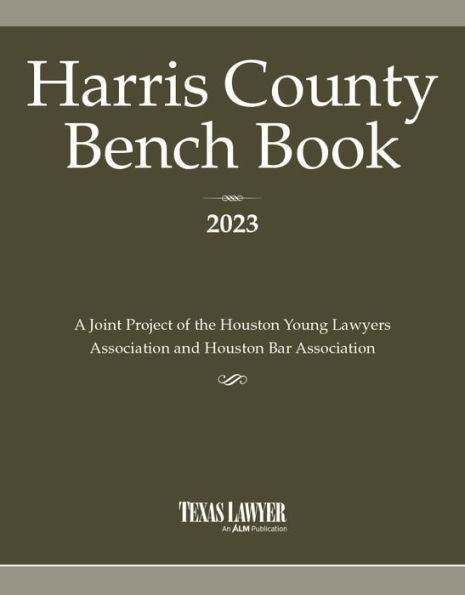 Harris County Bench Book 2023