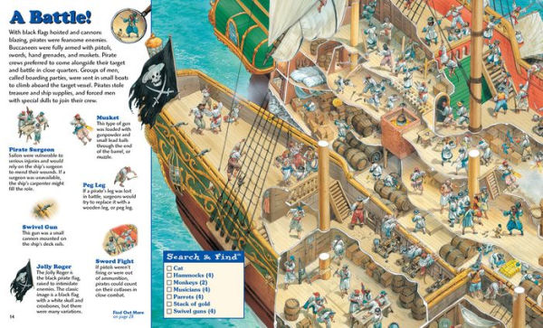 Pirates (Read, Search & Find Series)