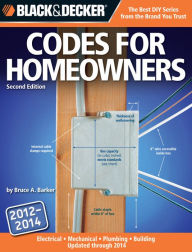 eBookStore free download: Black & Decker Codes for Homeowners: Electrical Mechanical Plumbing Building Updated through 2014 9781589237216 DJVU FB2 RTF