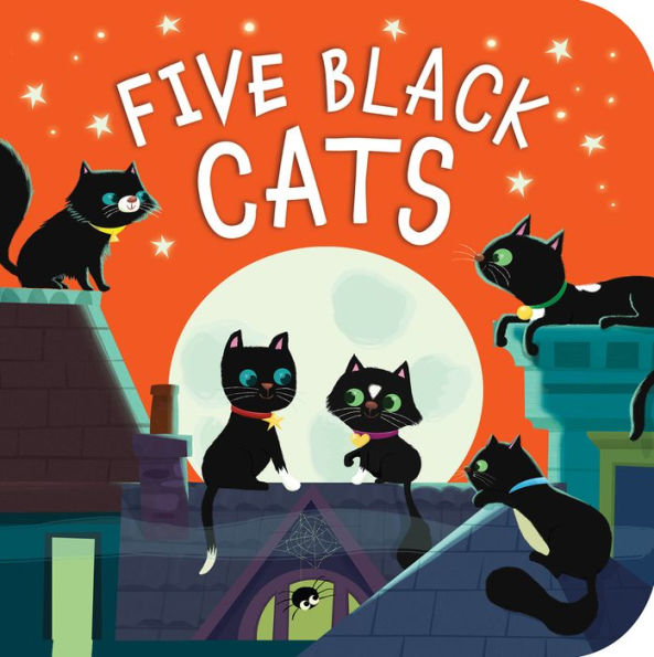 Five Black Cats