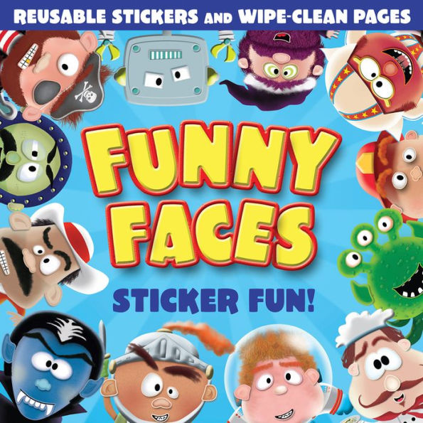 Funny Faces Sticker Fun! Boys