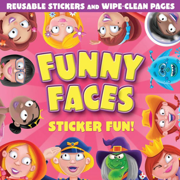 Funny Faces Sticker Fun! Girls