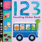 年末のプロモーション特価！ 123 Counting Sticker Book by Tiger Tales, Fhiona Galloway 絵本・児童書