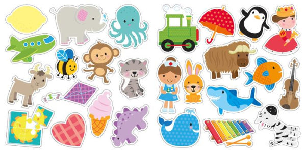 ABC Alphabet Sticker Book