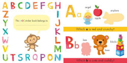 Alternative view 5 of ABC Alphabet Sticker Book