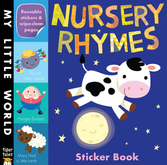 Nursery Rhymes: Sticker Book by Tiger Tales, Paperback | Barnes & Noble®