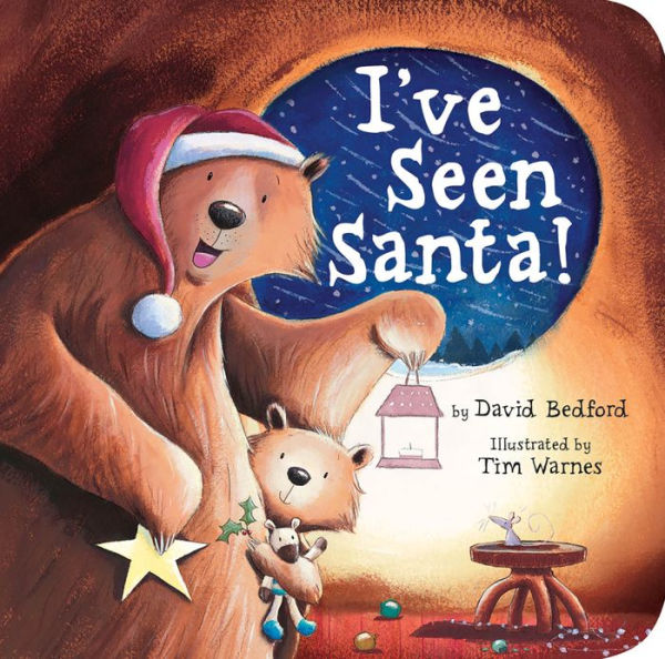 I've Seen Santa!: A Christmas Board Book for Kids and Toddlers