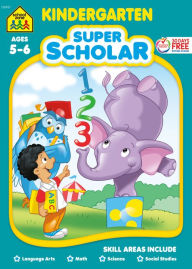 Title: School Zone Kindergarten Super Scholar Workbook, Author: School Zone