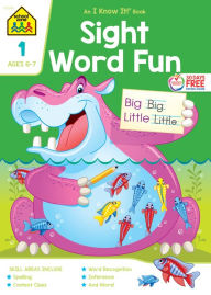 Title: School Zone Sight Word Fun Grade 1 Workbook, Author: School Zone