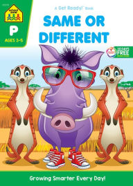 School Zone Same or Different Workbook