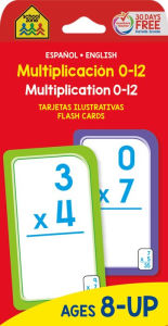 Title: School Zone Bilingual Multiplication 0-12 Flash Cards, Author: School Zone