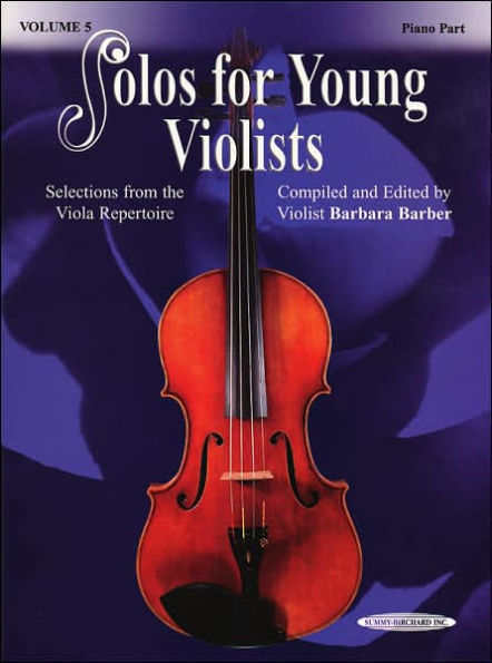 Solos for Young Violists, Vol 5: Selections from the Viola Repertoire