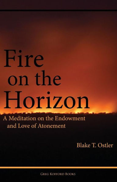 Fire on the Horizon: A Meditation Endowment and Love of Atonement