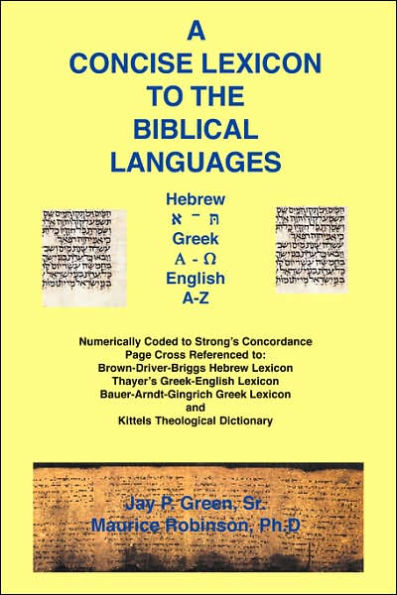 Concise Lexicon to the Biblical Languages